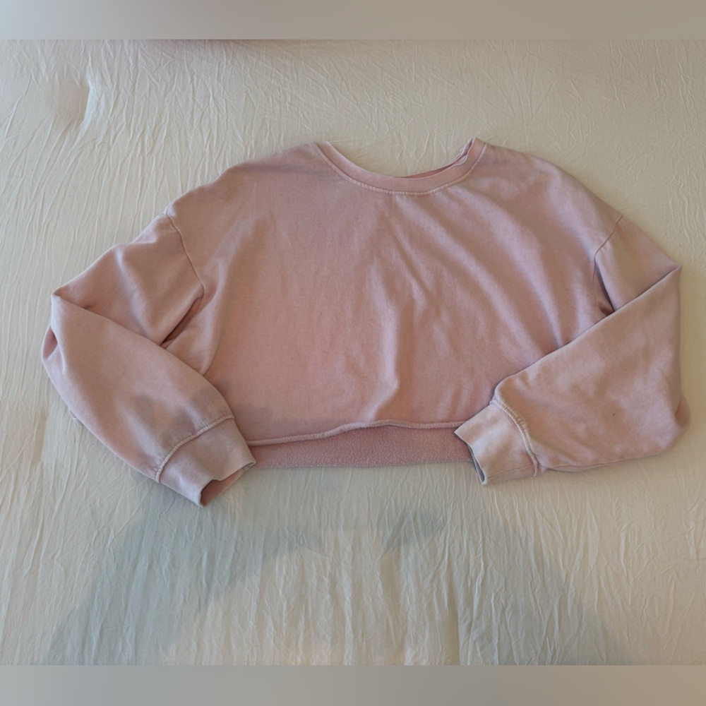 Long Sleeve cropped sweatshirt